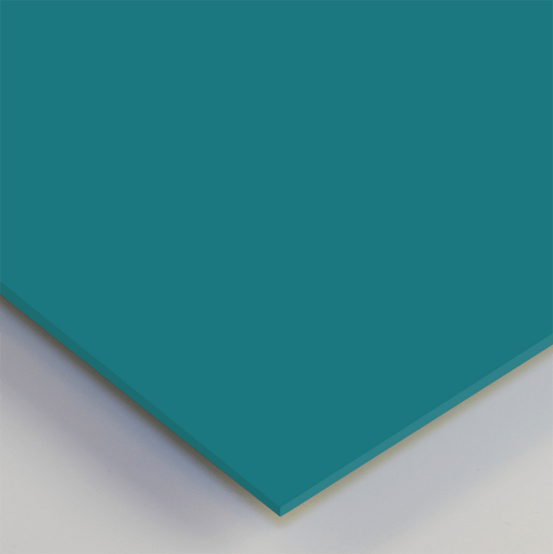 Aqua Satin 2.5mm PVC Wall Cladding Sheet - 2.50m x 1.22m image